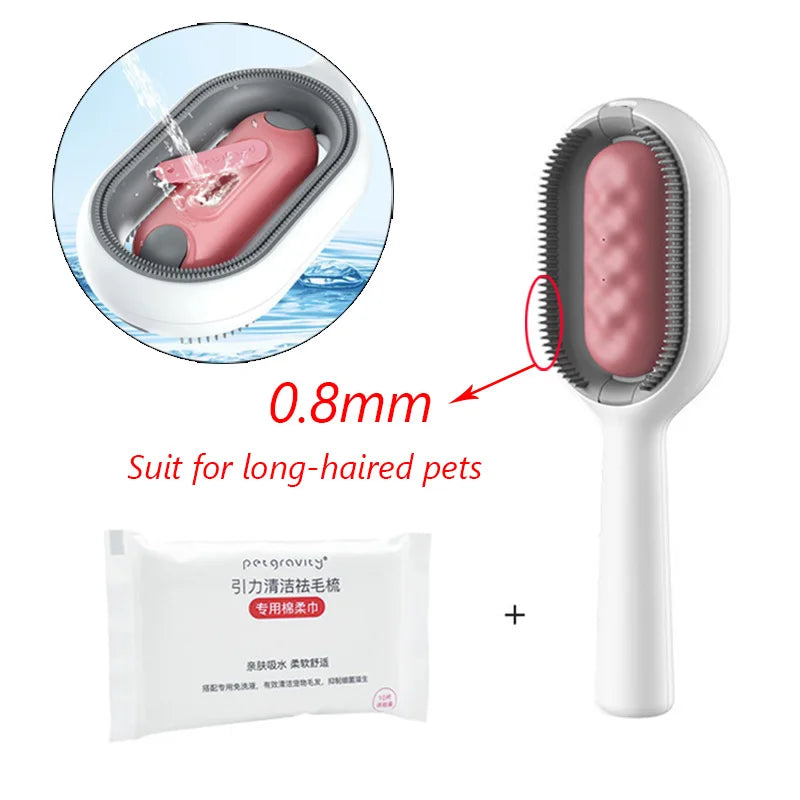 Removedor de Pêlos com cerdas de Silicone - Pet Clean Proª