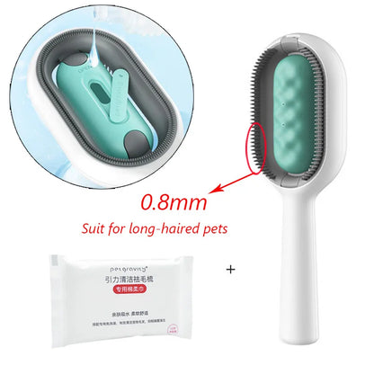 Removedor de Pêlos com cerdas de Silicone - Pet Clean Proª